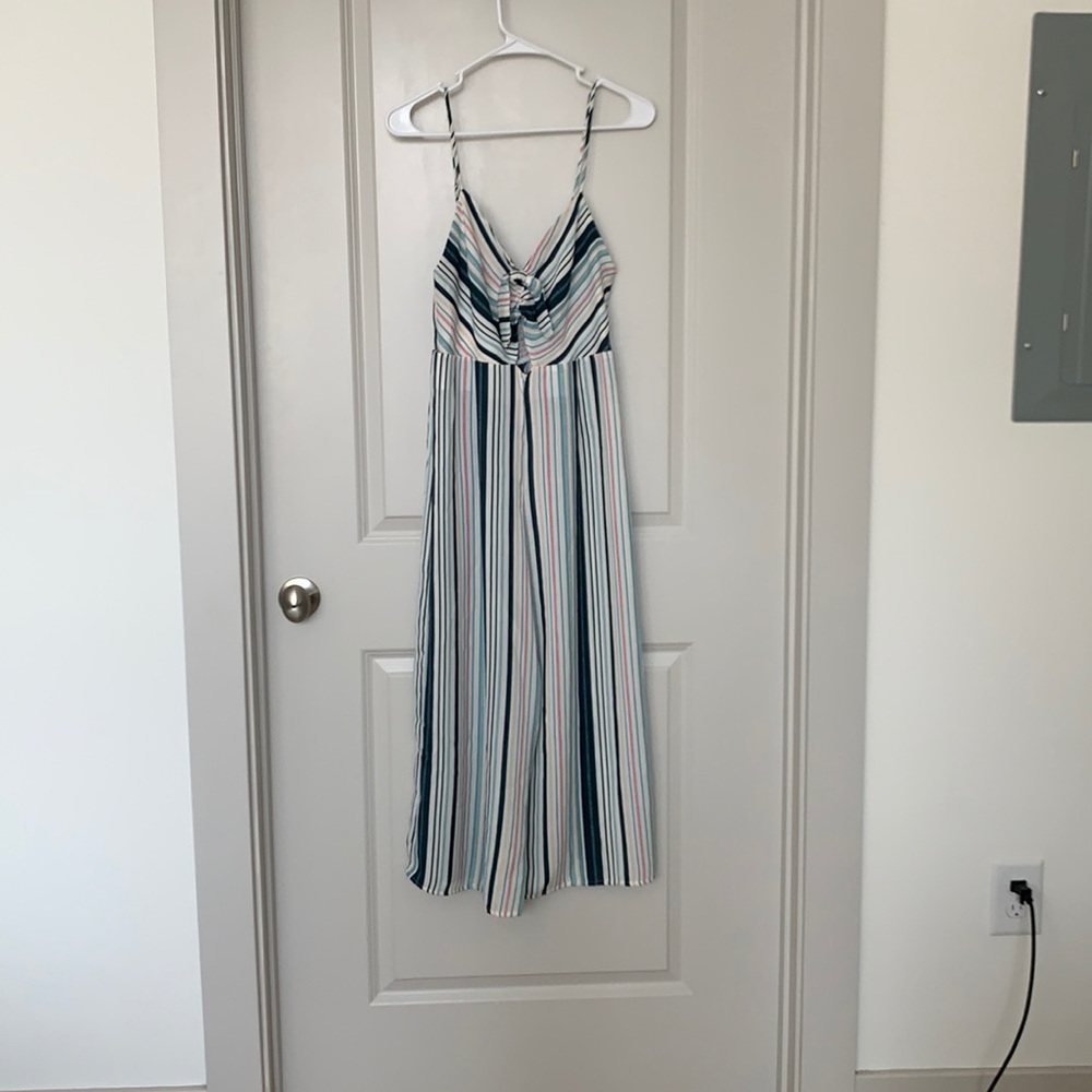 xhilaration jumpsuit with front cut out